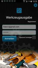 Werkzeug Inventur per Smartphone App